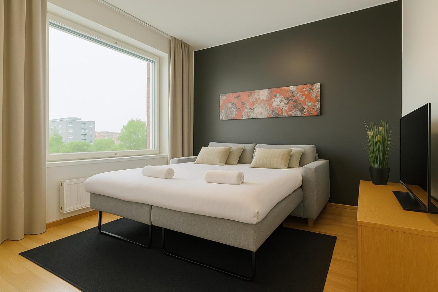Tammer Huoneistot - 3 - Public Sauna, Gym & Pool Apartment